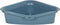 vidaXL - Kattenbak - 56x40x40 - cm - polypropeen - wit - en - blauw