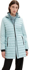 TOM TAILOR hybrid coat - Dames Jas - Lange mouwen met capuchon - Maat L (2023)