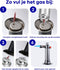 Malmoo Gasbrander - Professionele Creme Brulee Brander - Navulbaar - Zilver (1 stuk)