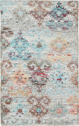 Sari Silk TX-3424 Vloerkleed - 250x300 - Rechthoek - Laagpolig,Oosters,Vintage Tapijt - Modern - Meerkleurig