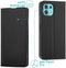 iMoshion Hoesje Geschikt voor Motorola Edge 20 Lite Hoesje Met Pasjeshouder - iMoshion Slim Folio Bookcase - Zwart