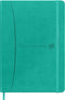 Oxford Signature - Notitieboek - A5 - gelijnd - 80 vel - turquoise