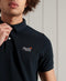 Superdry Classic Pique S/S - Heren Poloshirt - Korte Mouw - Navy Blauw - Maat 3XL