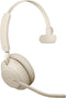 Jabra Evolve2 65 - Draadloze On-Ear Headset - 37 uur batterijduur - Beige