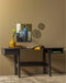 BePureHome Donkey Bureau - Grenen - Matzwart - 75x160x53