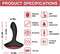 Magic Motion Solstice - App Controlled Prostaat Vibrator - Zwart