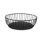 Broodmand My Bar Zwart Metaal Ovalen 24 x 19 x 8 cm (12 Stuks)