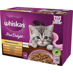 Kattenvoer Whiskas Kip Pauw Eend Vogels 12 x 85 g