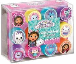 Totum Gabby's Poppenhuis 12 zelfinktende stempels | creatief speelgoed stempelen - Gabby's Dollhouse