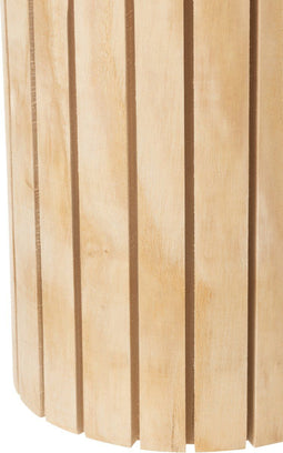 J-Line sokkel Marc - hout - naturel