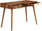 vidaXL - Schrijftafel - 110x55x76 - cm - massief - sheeshamhout