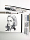 Brush Pen set Grijs | 5 kleuren