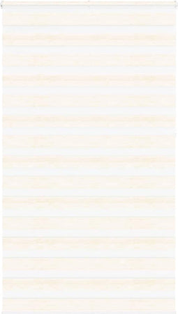 vidaXL - Zebra - rolgordijn - 120x230 - cm - stofbreedte - 115,9 - cm - marmerbeige
