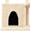 vidaXL - Kattenmeubel - met - sisal - krabpalen - 83 - cm - donkergrijs
