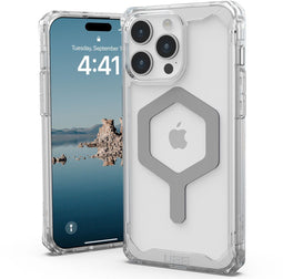 Urban Armor Gear Plyo - Smartphonehoesje - MagSafe compatibel - Transparant