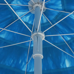 vidaXL - Strandparasol - Hawaï - 300 - cm - wit