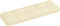 vidaXL - Palletkussen - 120x40x12 - cm - stof - crèmekleurig