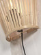 GOOD&MOJO Wandlamp Merapi - Bamboe Zwart - 30x15x30cm - Binnen Modern