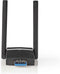 Nedis Netwerk-Dongel - Wi-Fi - AC1200 - 2.4/5 GHz (Dual Band) - USB3.0 - Wi-Fi-snelheid totaal: 1200 Mbps - Windows 10 / Windows 7 / Windows 8