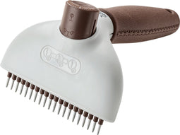 Ontwar Haarborstel Hunter Zelfreinigend Hark Roestvrij staal