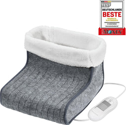 ProfiCare FW 3058 - Voetenwarmer - Voetenzak met instelbare temperatuur- Grijs - Machine wasbaar.