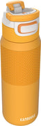 Kambukka Elton - Geïsoleerde waterfles 750ml - 3-in-1 deksel en Snapclean® - Oranje