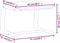 vidaXL - Voetenbank - 51x41x40 - cm - stof - donkergrijs