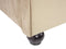 AVALLON - Tweepersoonsbed - Beige - 180 x 200 cm - Fluweel