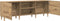 vidaXL - TV-meubel - in - Artisan - Eiken - - - 150x30x50 - cm - - - Gemaakt - van - Engineered - Wood