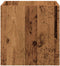 vidaXL - Plantenbak - 40x40x40 - cm - bewerkt - hout - oud - houtkleurig