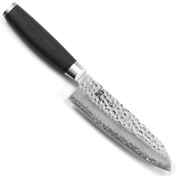 Yaxell Taishi – 2-delige Messenset – Santokumes 16,5 cm & Universeelmes 12 cm – VG-10 – Gehamerd...
