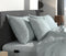 Zohome Kussensloop Lino - Kussenhoes van 80x80 cm - 1 stuk - 100% Katoen - Groen