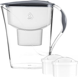 Dafi - Luna 3.3l Water Filter + 2 Unimax Filters - Grijs