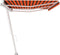 vidaXL - Luifel - vrijstaand - handmatig - uittrekbaar - 600x300 - cm - oranje - bruin