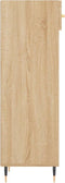 vidaXL - Schoenenkast - 30x35x105 - cm - bewerkt - hout - sonoma - eikenkleurig