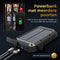 Golden Sound Solar Powerbank - Powerbank zonne-energie - 30.000 mAh - 4x USB-A 1x USB-C 1x Micro-usb - Snellader 22,5W