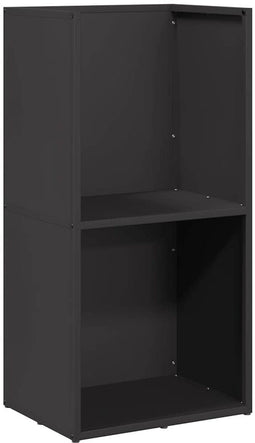 vidaXL - Brandhoutrek - 40x30x80 - cm - koudgewalst - staal - zwart