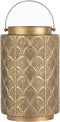 Mica Decorations Viola Lantaarn - 15x15x23 cm - Ijzer - Goud