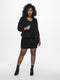ONLY CARMAKOMA CARSHERRY - BONDED BIKER OTW Dames Jas - Imitatieleer - Maat 50