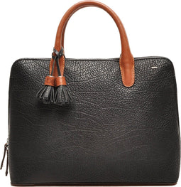 Berba Dames Leren Laptoptas 14 inch Chamonix 125-680 Zwart
