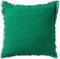 Dutch Decor BURTO - Kussenhoes 45x45 cm - gewassen katoen - Emerald - groen - met rits - zonder binnenkussen