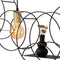 Lucide CIRCLE - Hanglamp - 3xE27 - Hoogte verstelbaar - Zwart