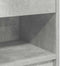 vidaXL - Nachtkastje - met - lade - 39x28x41 - cm - betongrijs