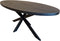 Eettafel Akola ovaal 190x100- Zwart | Meubelplaats