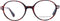 Christian Lacroix CL1142 50206 bril zonder sterke - Dames - Rood