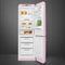 SMEG FAB32RPK5 - Koel/vriescombinatie - NoFrost - Jaren '50 - Roze