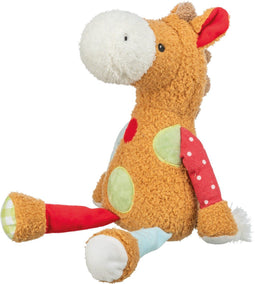Trixie Patchwork Paard - Pluche hondenspeeltje - 40 cm