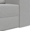 vidaXL - Vloersofa - Bed - 2-in-1 - Cloud - Grijs - 245x150x60.5 - cm - Stof