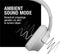 Fresh 'n Rebel Clam Fuse - Draadloze Over-Ear Koptelefoon - ANC en Ambient Sound Mode - Grijs