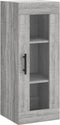 vidaXL - Hangkast - 34,5x34x90 - cm - grijs - sonoma - eikenkleurig